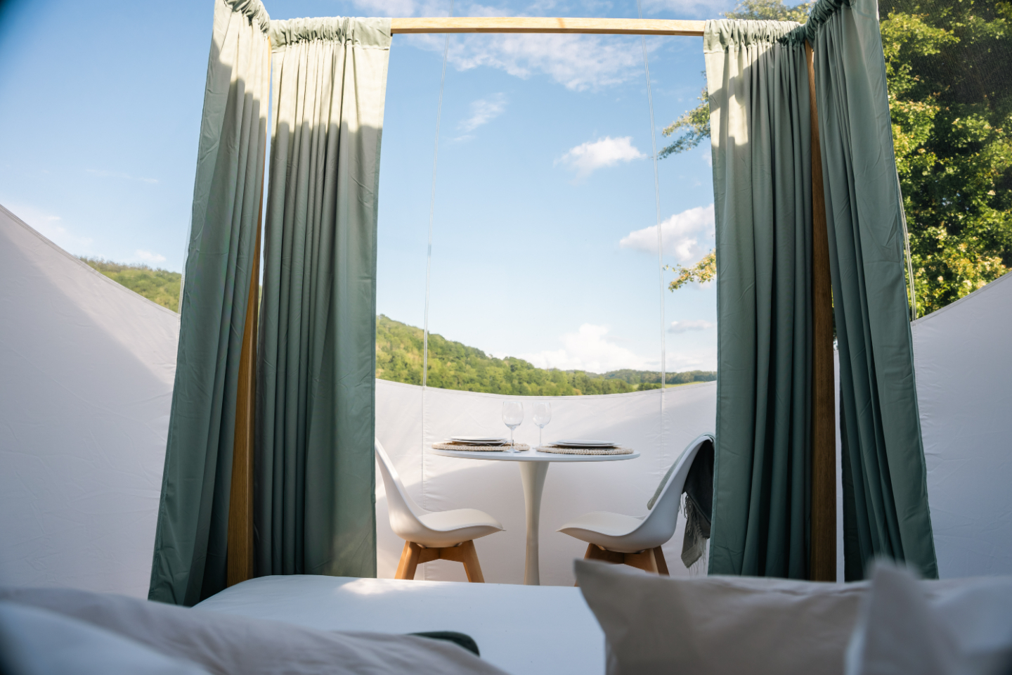 Intérieur bulle à Clécy