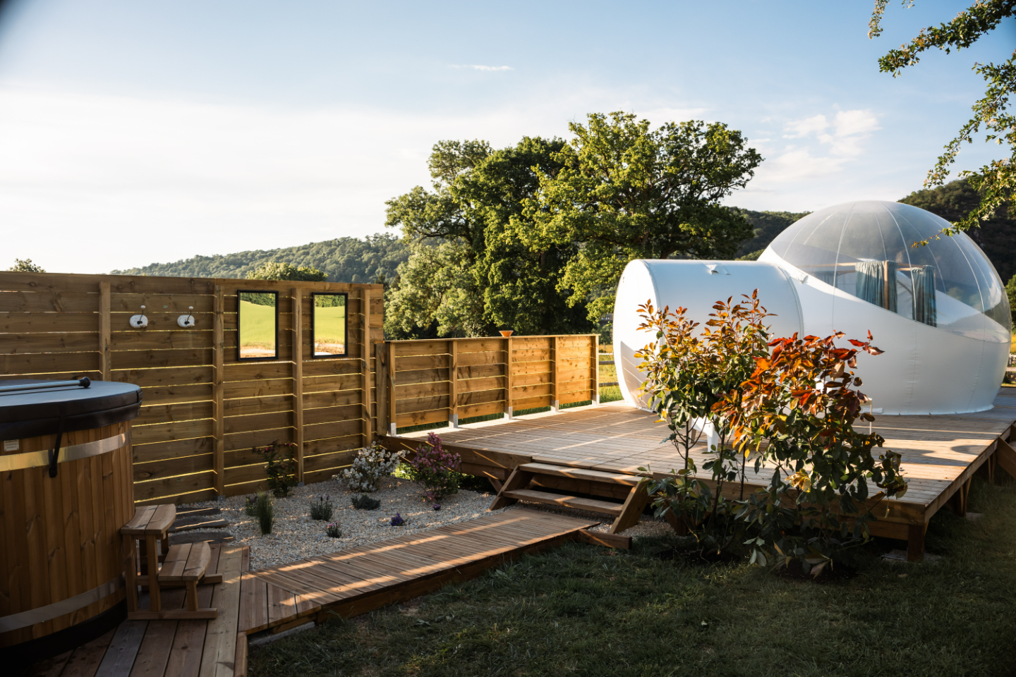 Dormir dans une bulle à la Belle étoile – photo 7 sur 22