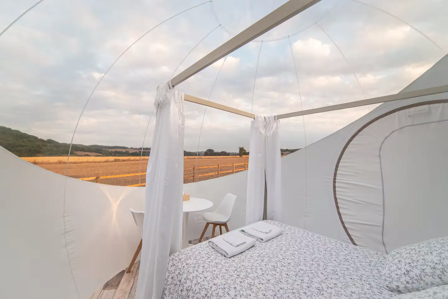 Dormir dans une bulle à la Belle étoile - photo 11 sur 22