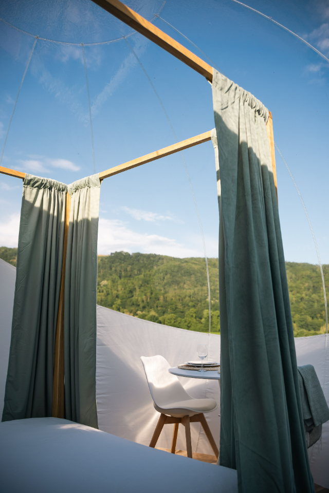 Dormir dans une bulle à la Belle étoile – photo 18 sur 22