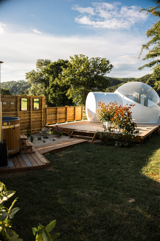 Dormir dans une bulle à la Belle étoile – photo 19 sur 22