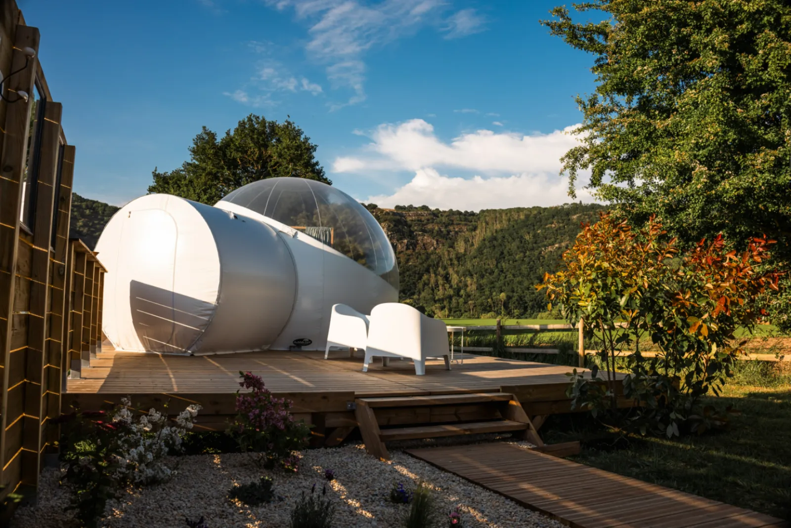 Dormir dans une bulle à la Belle étoile - photo 21 sur 22