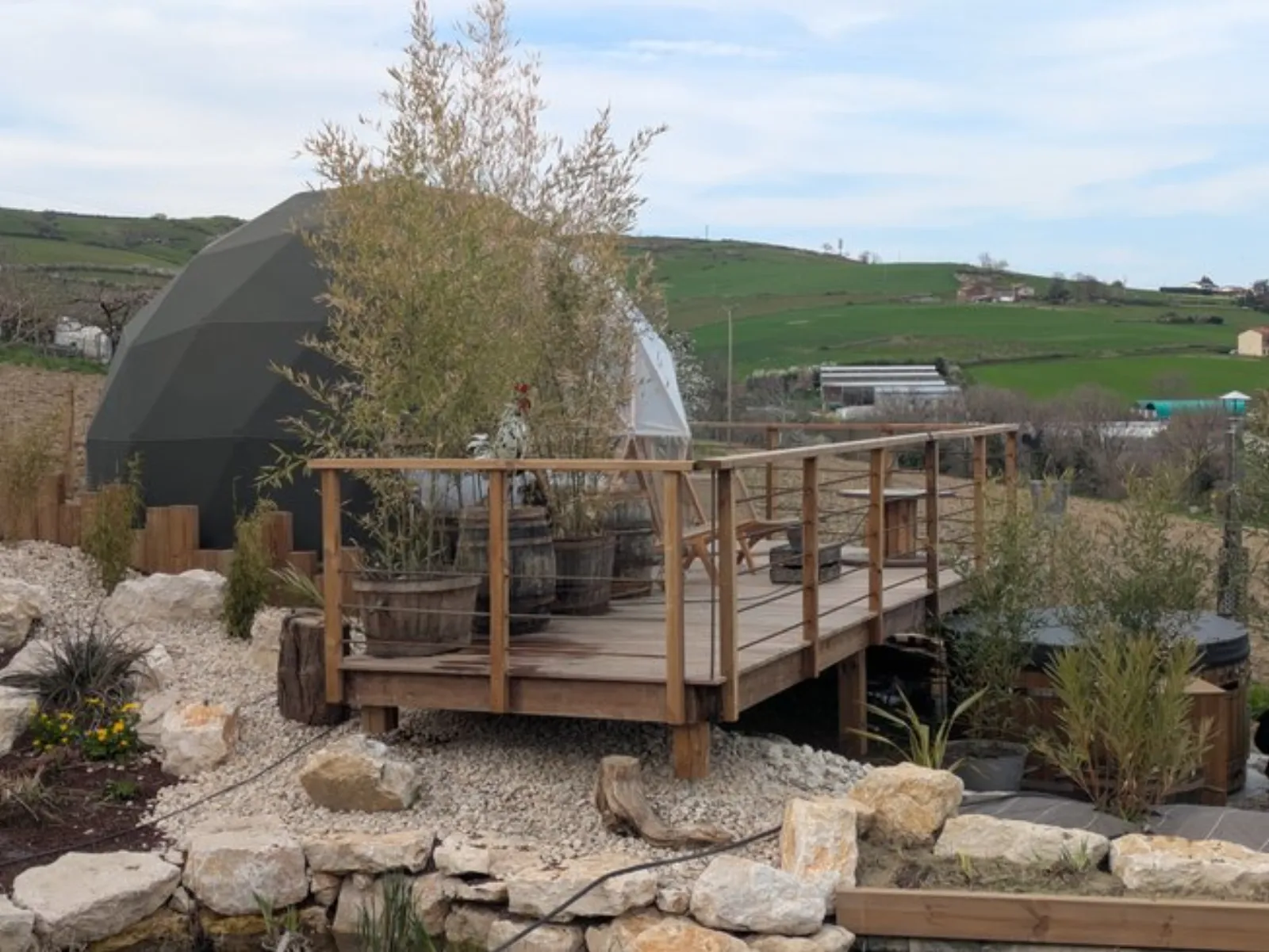 La bulle du coq & Spa : Dôme en Rhône-Alpes (Auvergne-Rhône-Alpes) - photo 8 sur 39