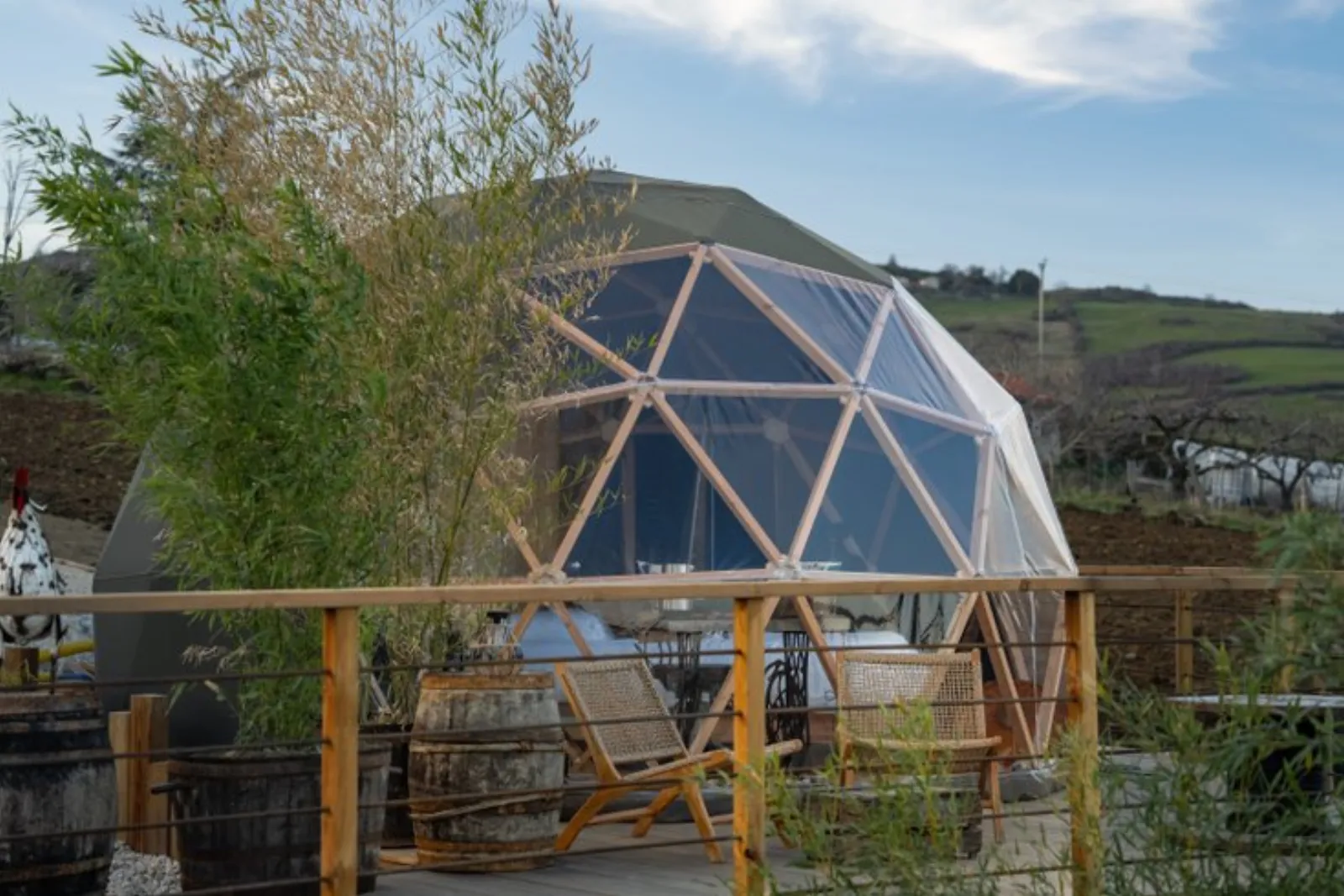 La bulle du coq & Spa : Dôme en Rhône-Alpes (Auvergne-Rhône-Alpes) - photo 19 sur 39