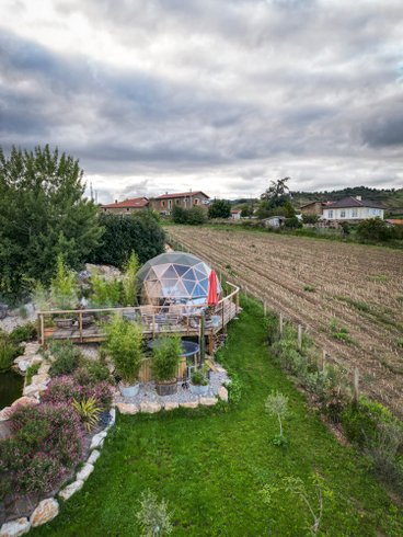 La bulle du coq & Spa : Dôme en Rhône-Alpes (Auvergne-Rhône-Alpes) – photo 32 sur 39