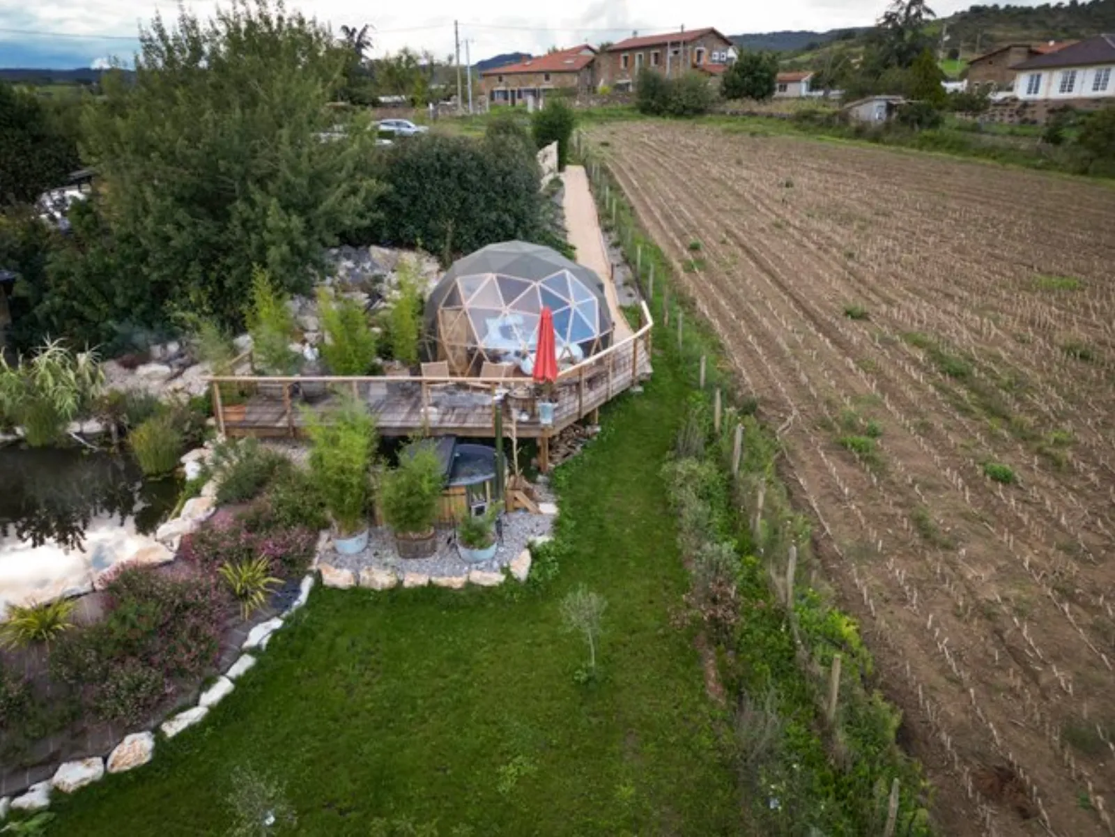 La bulle du coq & Spa : Dôme en Rhône-Alpes (Auvergne-Rhône-Alpes) - photo 33 sur 39