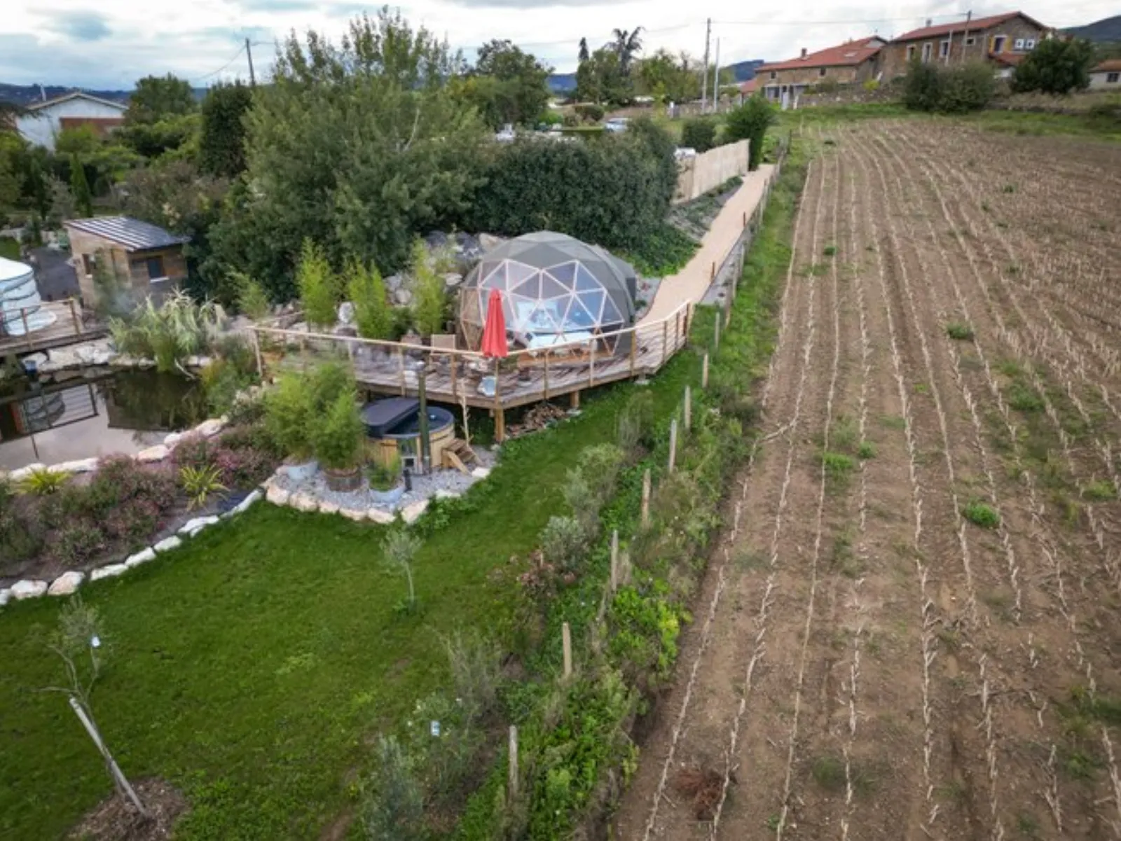 La bulle du coq & Spa : Dôme en Rhône-Alpes (Auvergne-Rhône-Alpes) - photo 34 sur 39