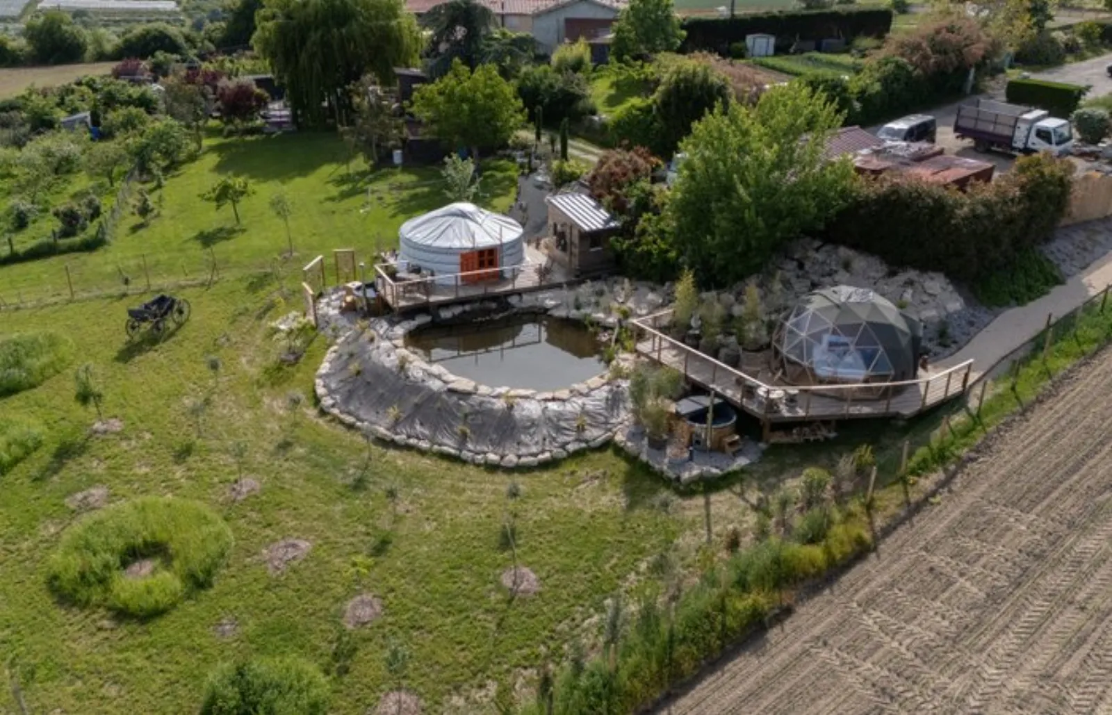 La bulle du coq & Spa : Dôme en Rhône-Alpes (Auvergne-Rhône-Alpes) - photo 36 sur 39