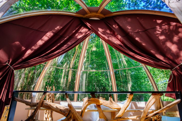 Bulle Ecôtelia : Dôme en Aquitaine (Nouvelle Aquitaine) – cadre naturel Gironde