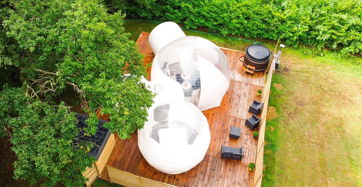 Étape en Forêt, locations insolites et loisirs nature sur un domaine de 10ha - Normandie, Calvados – vue extérieure