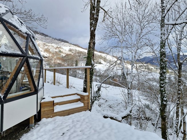 Intérieur dôme à Mandailles - Saint Julien