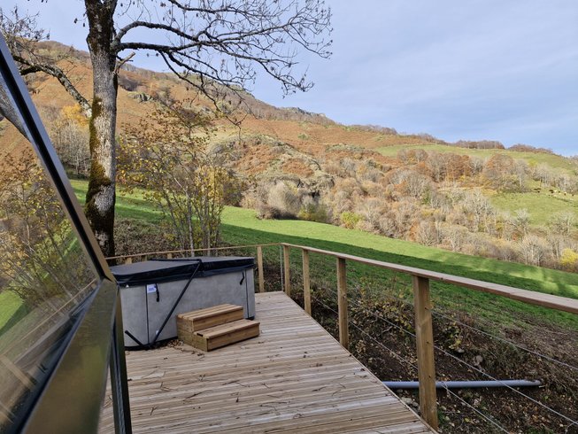 Bulle de neige et nature & spa : Dôme en Auvergne (Auvergne-Rhône-Alpes) – photo 8 sur 16