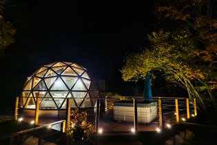 Bulle de neige et nature & spa : Dôme en Auvergne (Auvergne-Rhône-Alpes) – photo 15 sur 16