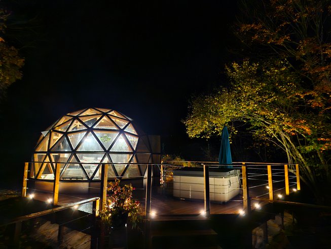 Équipements du dôme à Mandailles - Saint Julien