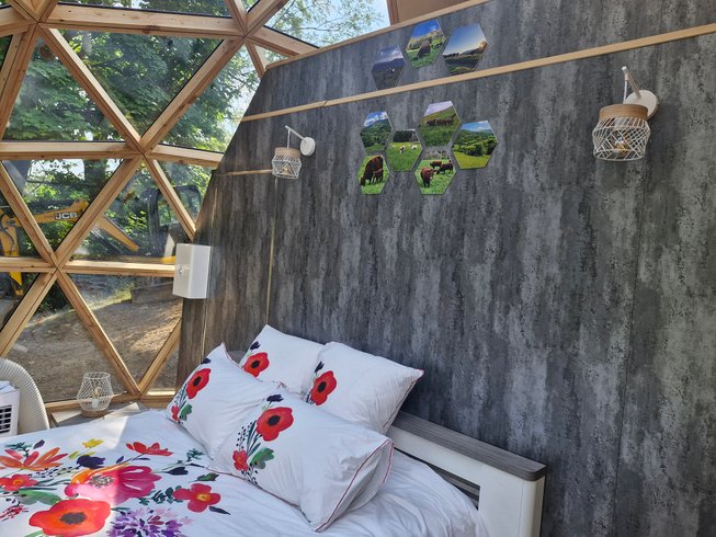 Bulle de Printemps & Spa : Dôme en Auvergne (Auvergne-Rhône-Alpes) – photo 8 sur 18