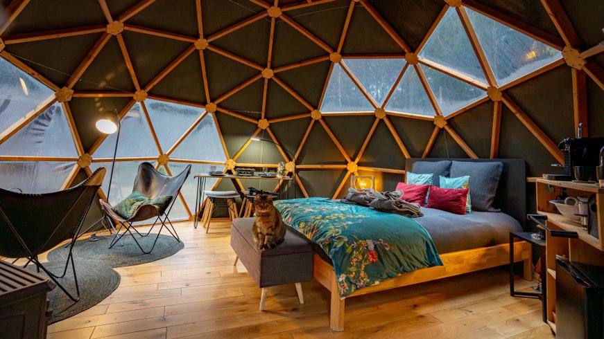 Intérieur dôme à Sapois