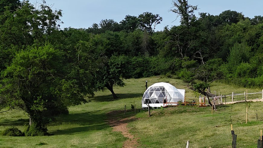 Dôme Ambre : Dôme en Lorraine (Grand Est) – cadre naturel Moselle