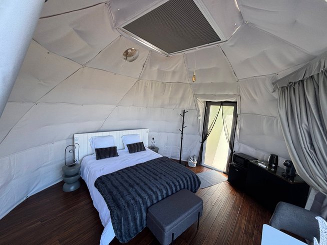 Chambre dôme sous les étoiles à Chateau-Salins