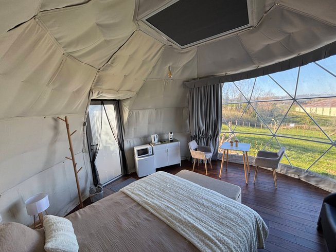 Chambre dôme sous les étoiles à Chateau-Salins