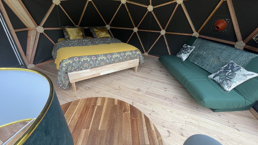 Intérieur dôme à Hannonville Sous Les Côtes