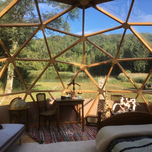 Intérieur dôme à Hannonville Sous Les Côtes