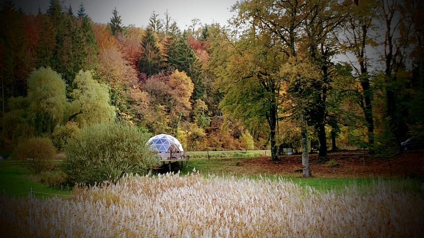 Chambre dôme sous les étoiles à Hannonville Sous Les Côtes