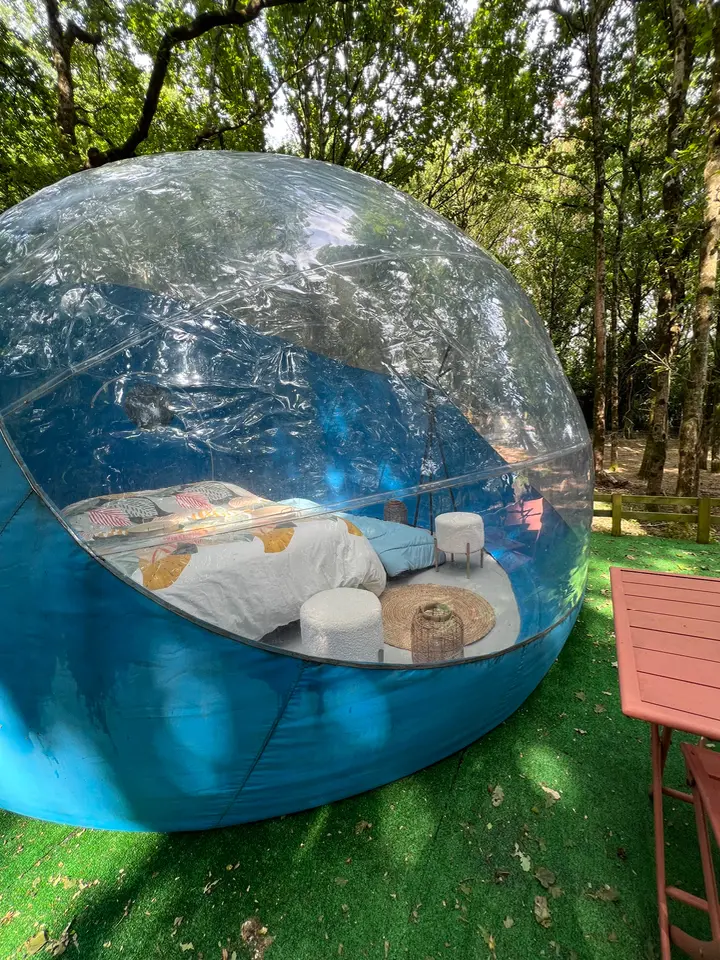 Fun en bulle - Bulle dans une ferme pédagogique (Saint-Christophe-du-Ligneron, Vendée) - photo 8 sur 21