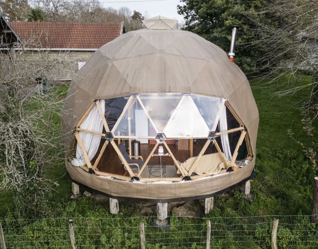 Intérieur dôme à Doumy