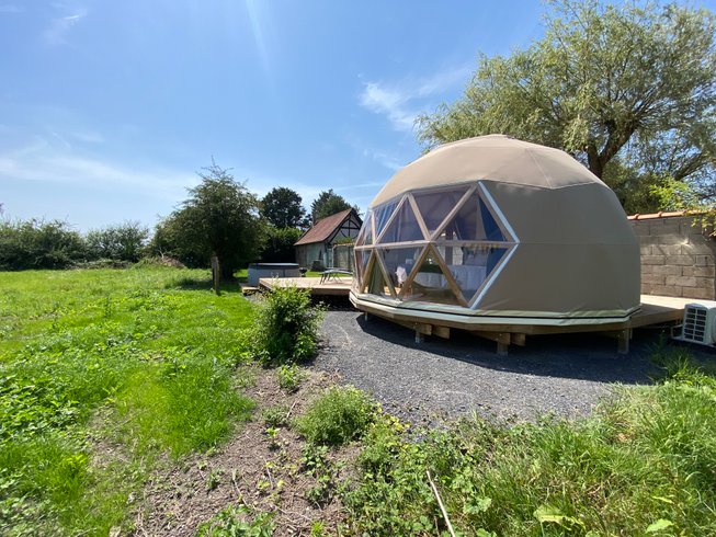 Le Dôme du Moulin Hacquet & Spa : Dôme en Picardie (Hauts-de-France) – photo 13 sur 15