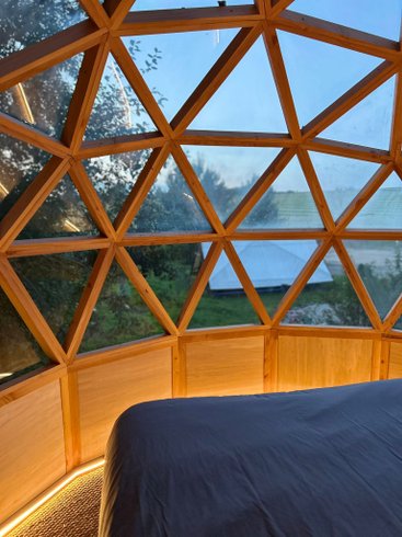 Dôme Lunaire D'Olia et son bain nordique : Dôme en Franche-Comté (Bourgogne-Franche-Comté) – photo 7 sur 43