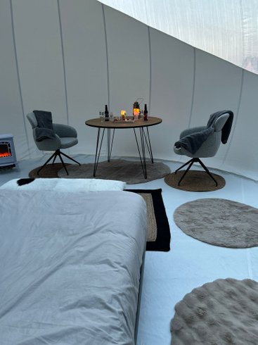 Dôme Lunaire D'Olia et son bain nordique : Dôme en Franche-Comté (Bourgogne-Franche-Comté) – photo 23 sur 43