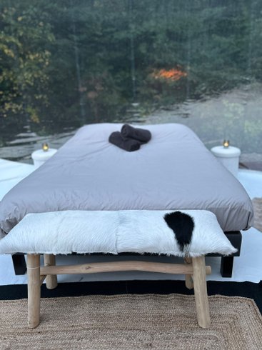 Dôme Lunaire D'Olia et son bain nordique : Dôme en Franche-Comté (Bourgogne-Franche-Comté) – photo 25 sur 43