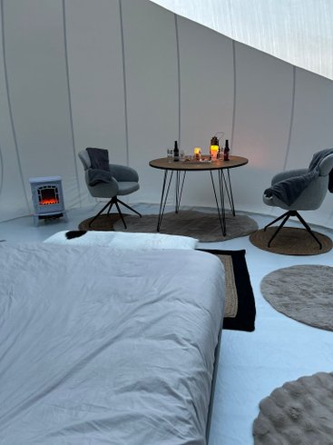 Dôme Lunaire D'Olia et son bain nordique : Dôme en Franche-Comté (Bourgogne-Franche-Comté) – photo 27 sur 43