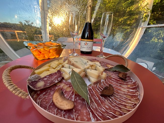 Dôme lunaire d'Oriana & Son bain nordique : Dôme en Franche-Comté (Bourgogne-Franche-Comté) – photo 8 sur 25