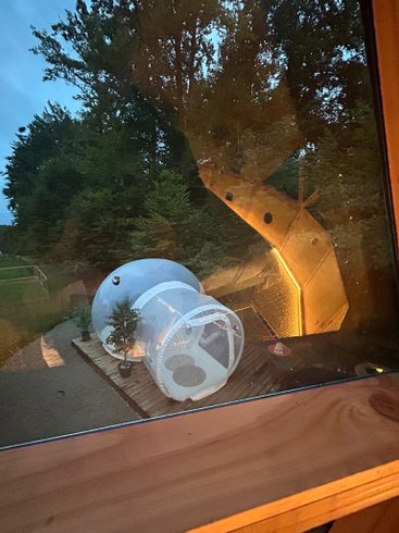 Dôme lunaire d'Oriana & Son bain nordique : Dôme en Franche-Comté (Bourgogne-Franche-Comté) – photo 15 sur 25