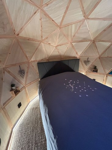 Dôme lunaire d'Oriana & Son bain nordique : Dôme en Franche-Comté (Bourgogne-Franche-Comté) – photo 17 sur 25