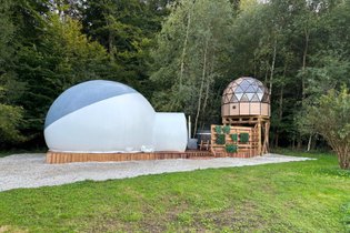 Dôme lunaire d'Oriana & Son bain nordique : Dôme en Franche-Comté (Bourgogne-Franche-Comté) – photo 23 sur 25