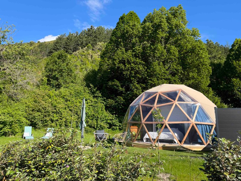 Dôme Valentin & Spa : Dôme en Provence-Alpes-Côte d'Azur – dôme à Veynes, Hautes-Alpes