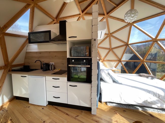 dôme insolite Hautes-Alpes – photo 5