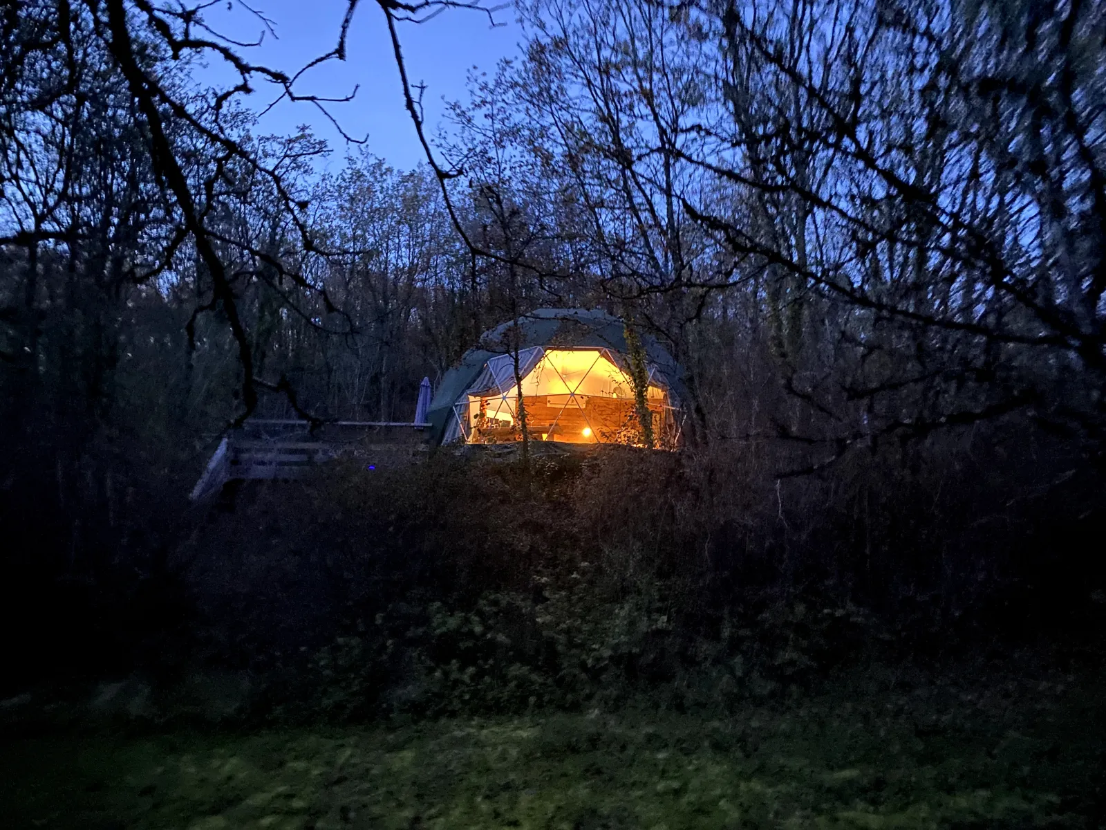 Kozi Dôme La Belle Étoile - Dôme spa et lit king size en Périgord noir (La Dornac, Dordogne) - photo 12 sur 13
