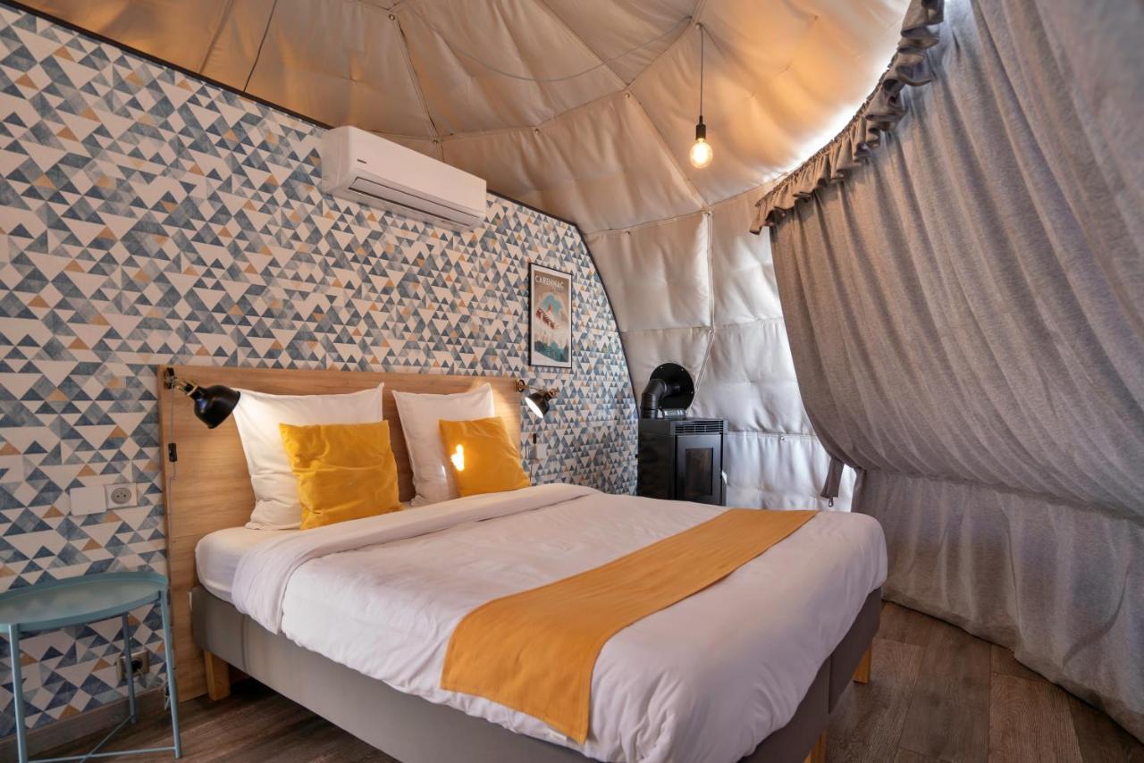 Chambre bulle sous les étoiles à Miers