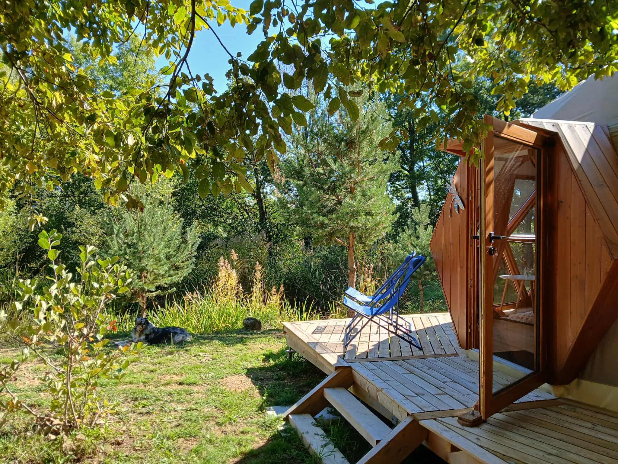 Chambre dôme sous les étoiles à Saint-Romain-de-Lerps