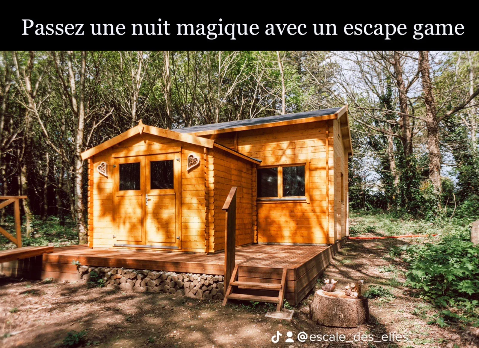 L'escale des elfes - cadre naturel Finistère