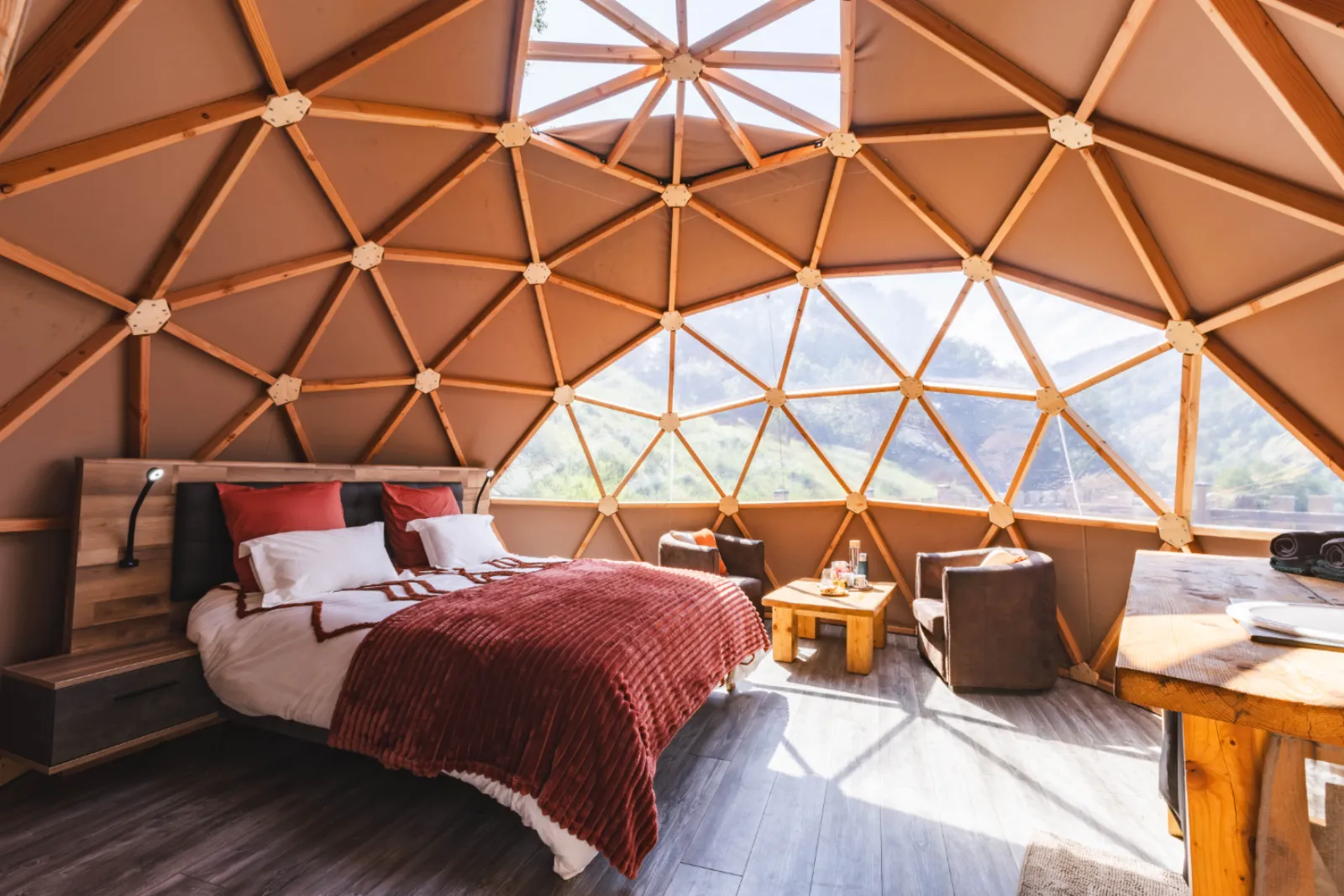 Chambre dôme sous les étoiles à Barrancoueu