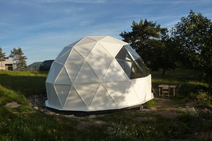 Chambre dôme sous les étoiles à Cros De Géorand