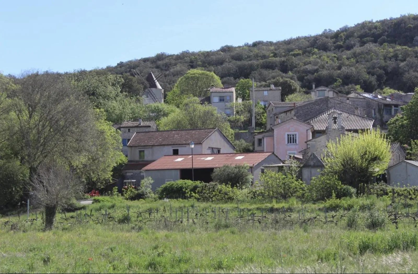 Intérieur dôme à Allègre-les-Fumades