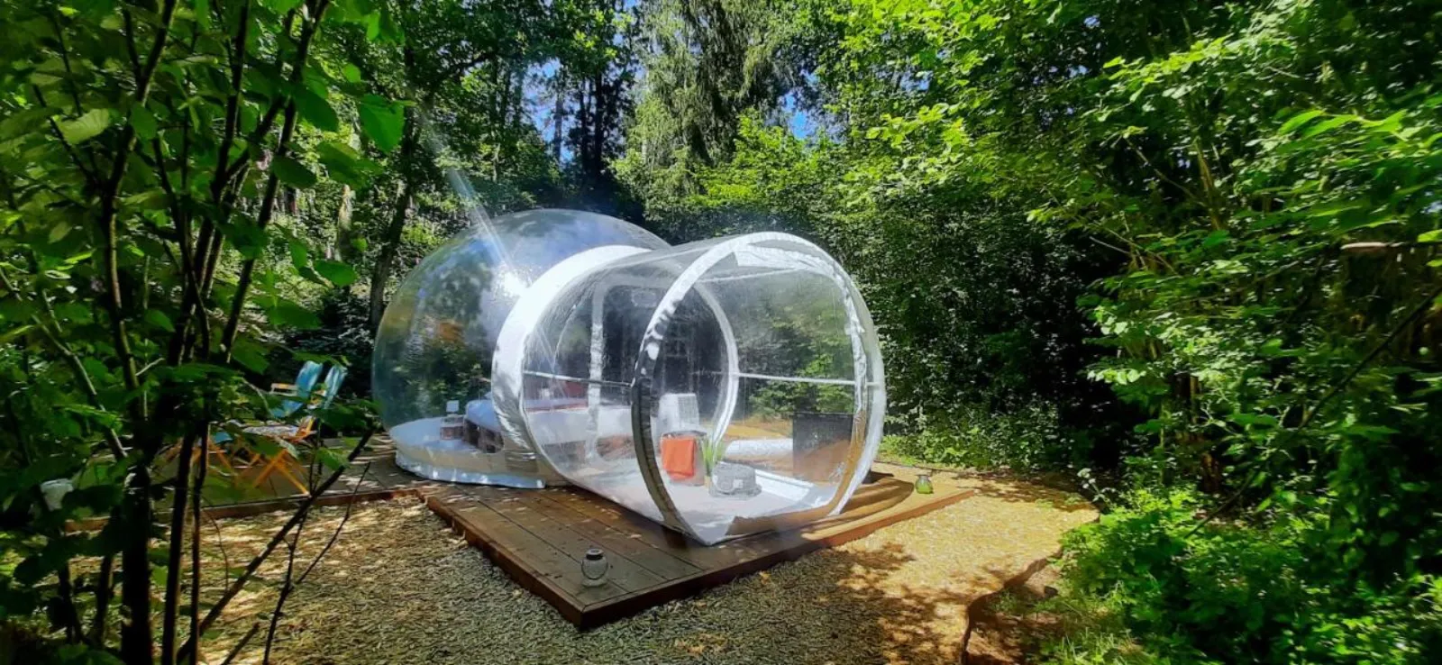 La Bulle d'Haut - bulle à Wiesenbach, Belgique