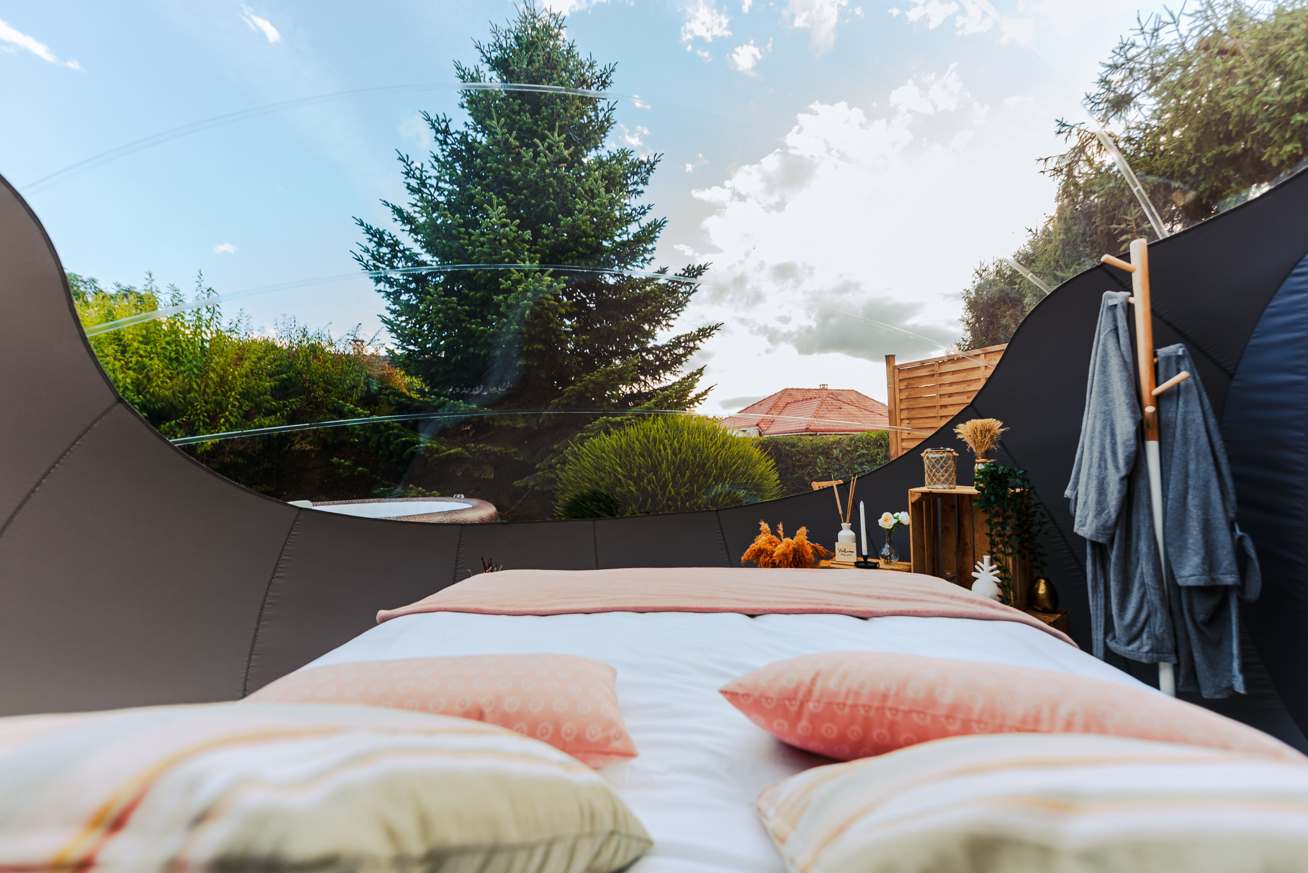 Intérieur dôme à Ousse