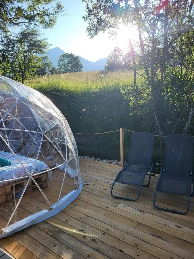 La Bulle du Dévoluy - Bulle pour deux avec terrasse (Dévoluy, Hautes-Alpes) - cadre naturel Hautes-Alpes