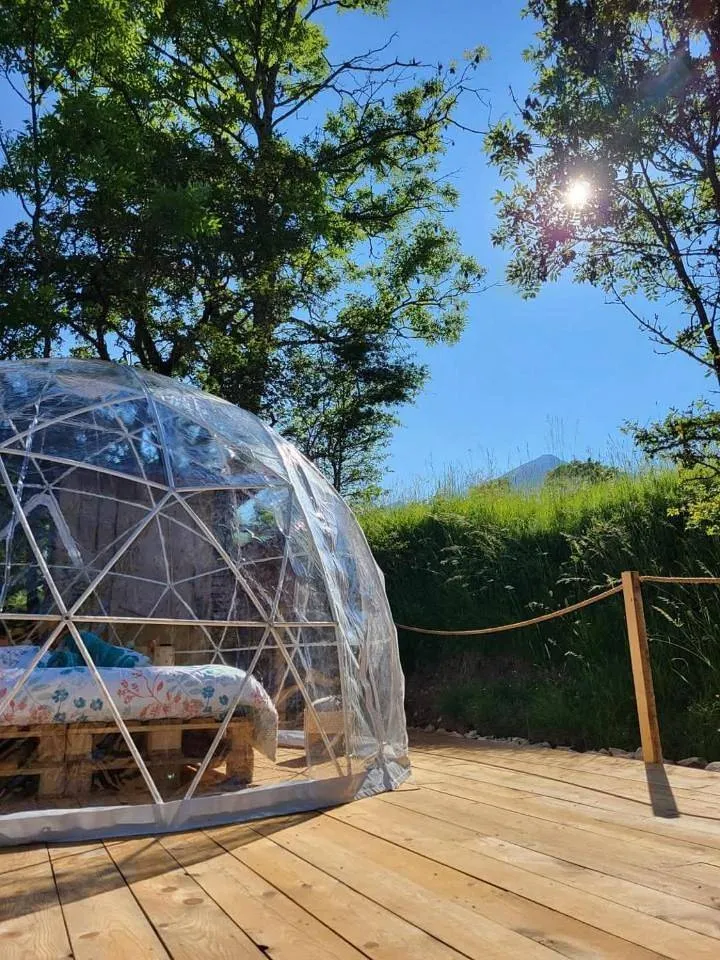 La Bulle du Dévoluy - Bulle pour deux avec terrasse (Dévoluy, Hautes-Alpes) - photo 7 sur 10